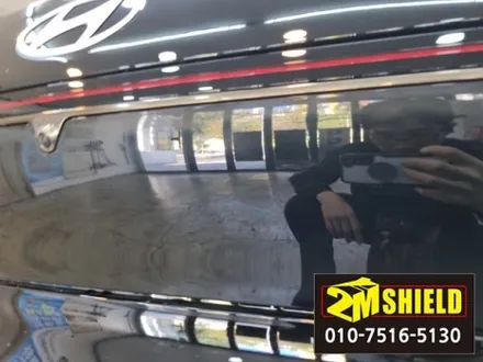 그랜저 GN7 크롬죽이기 앰블럼 레터링 교체작업 / 부산 사상구
