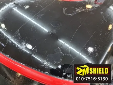 BMW 미니 쿠퍼 루프스킨 재시공 손상필름 제거포함 / 부산 사상구