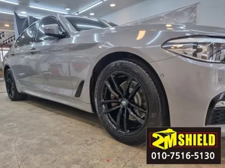 5시리즈 bmw 520d 애쉬그레이 전체 랩핑 잘 어울려요 / 부산 사상구
