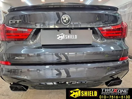 BMW 5GT 윈도우 크롬몰딩 크롬죽이기 랩핑 / 부산 사상구