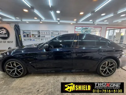 BMW 530E 크롬죽이기 랩핑작업 / 부산 사상구