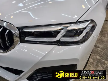 부산크롬죽이기 랩핑작업 BMW 5시리즈 / 부산 사상구