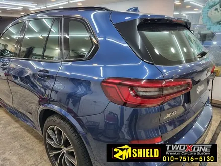 BMW X5 크롬죽이기 루프몰딩 윈도우크롬몰딩 사이드미러 랩핑 / 부산 사상구