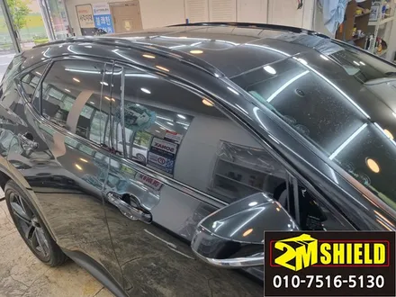 렉서스 NX300H 루프몰딩 윈도우몰딩 크롬죽이기 랩핑 / 부산 사상구