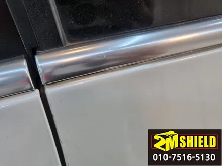 BMW X3 손상된 부분 랩핑 작업 및 디테일링 세차까지 / 부산 사상구