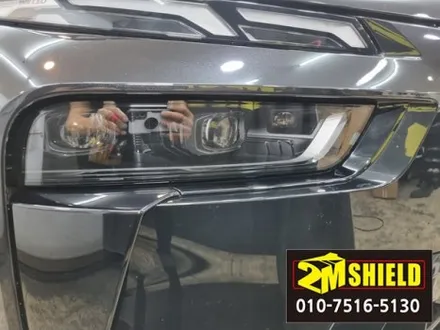 BMW X7 차량 전체 크롬죽이기 랩핑 작업 완전 블랙으로 / 부산 사상구