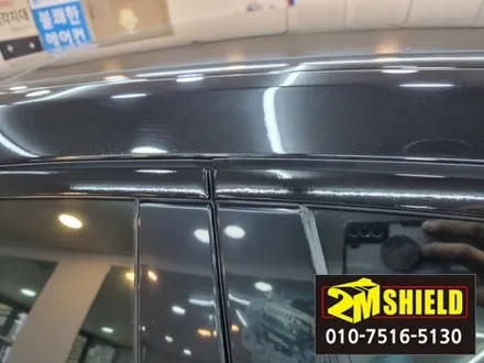 벤츠 S클래스 윈도우몰딩 물때 크롬죽이기 랩핑 / 부산 사상구