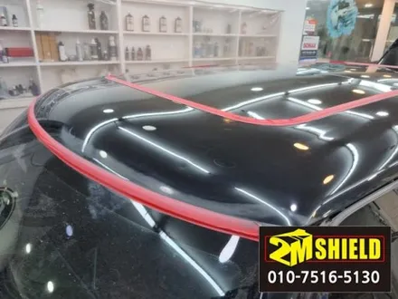 BMW 미니 쿠퍼 루프스킨 재시공 손상필름 제거포함 / 부산 사상구