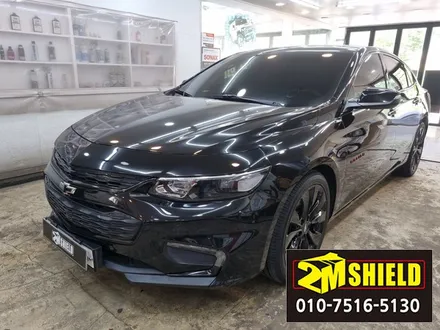 부산 말리부 크롬죽이기 그릴 윈도우몰딩 랩핑 레터링교체까지 / 부산 사상구