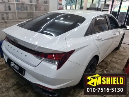 3년된 아반떼 루프스킨 제거 자동세차로 관리 / 부산 사상구