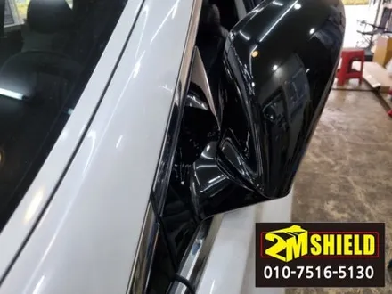 그랜저hg 사이드미러 스포일러 부분랩핑 꾸미기 / 부산 사상구