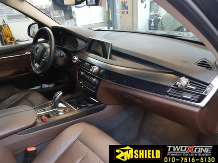BMW X5 실내 우드 사이드미러 카본랩핑 PPF 시공 / 부산 사상구