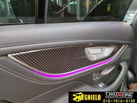 벤츠 AMG GT 실내 카본 랩핑 3M 필름 부산 / 부산 사상구
