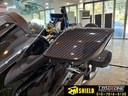 BMW K1600 오토바이 라이트 필름 부분 랩핑 / 부산 사상구