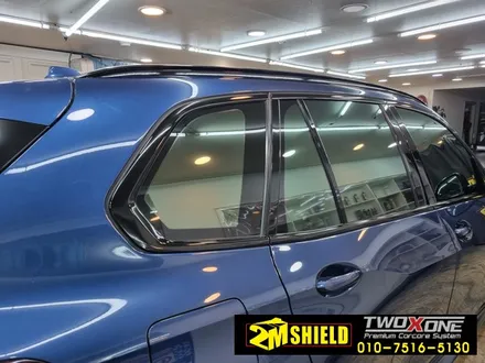 BMW X5 크롬죽이기 루프몰딩 윈도우크롬몰딩 사이드미러 랩핑 / 부산 사상구