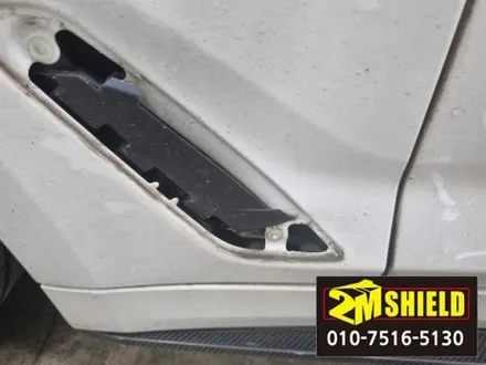 BMW 5시리즈 전체 랩핑 작업 사틴블랙 자동차 랩핑 / 부산 사상구