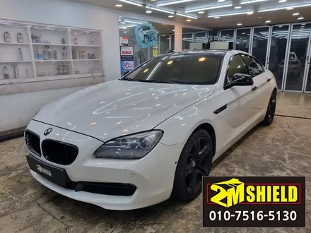 BMW 6시리즈 윈도우 몰딩 크롬죽이기 랩핑 작업 외 / 부산 사상구