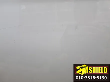 전체 랩핑된 차량은 구입시 신중하게. 포르쉐 파나메라 랩핑제거 / 부산 사상구