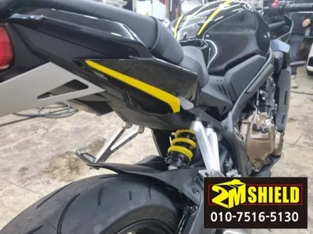 혼다 CBR 650R 오토바이 부분 데칼 랩핑 작업 / 부산 사상구