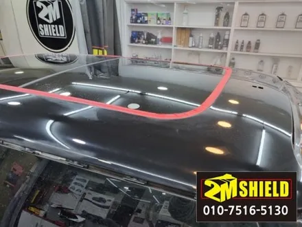 BMW 미니 쿠퍼 루프스킨 재시공 손상필름 제거포함 / 부산 사상구