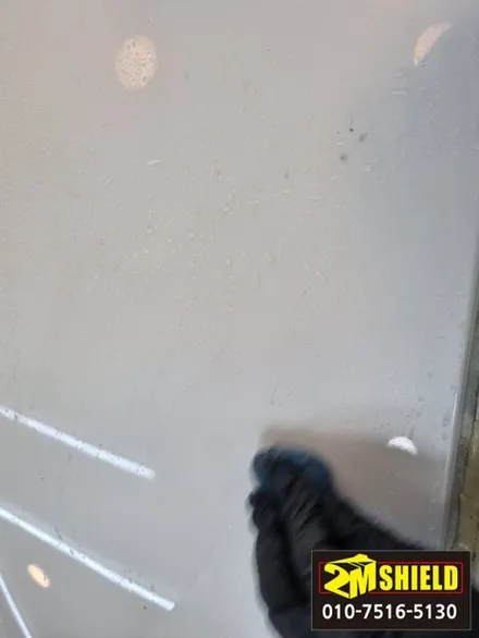 오늘도 루프스킨 제거하고 다시 시공하는 작업이네요. / 부산 사상구