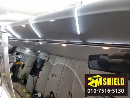 카니발 투톤 랩핑인듯 아닌듯. 부분 제외하고 작업 / 부산 사상구