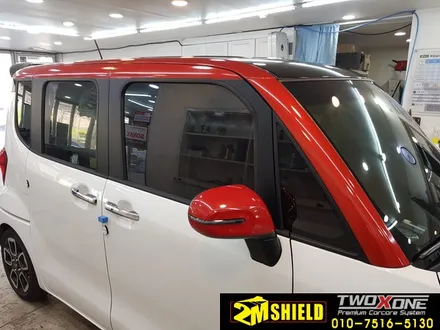 더뉴 레이 투톤 랩핑 및 그릴 가니쉬 포인트 랩핑 / 부산 사상구