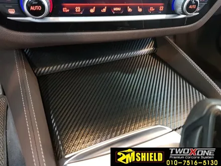 BMW 5시리즈 윈도우 크롬 죽이기 실내랩핑 작업 / 부산 사상구