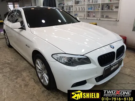 BMW 5시리즈 F10 오래된 루프스킨 제거 및 재시공 / 부산 사상구