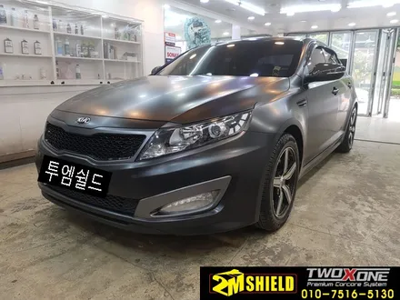 관리안된 재도장 K5 전체 랩핑으로 깔끔하게 / 부산 사상구