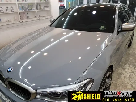 BMW M550D 전체 랩핑 락그레이로 변신 / 부산 사상구
