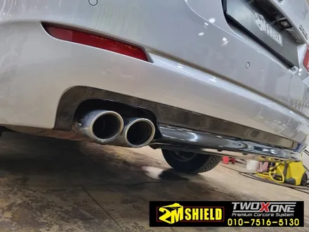 BMW 5시리즈 F바디 루프스킨 크롬죽이기 디퓨저 랩핑 / 부산 사상구