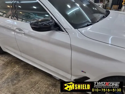 BMW 5시리즈 G30 사이드미러 휀더 가니쉬 랩핑 / 부산 사상구