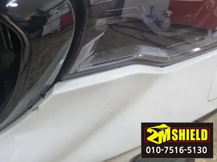 BMW 5시리즈 전체 랩핑 작업 사틴블랙 자동차 랩핑 / 부산 사상구