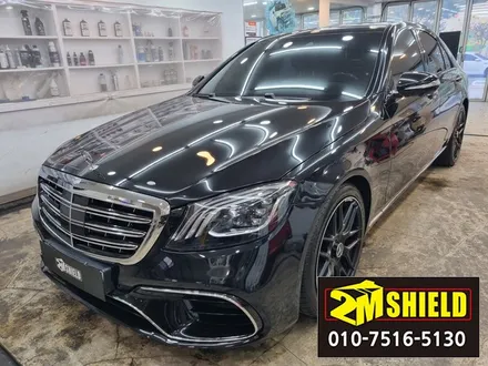 벤츠 S클래스 w222 ppf생활보호 윈도우몰딩 크롬죽이기 랩핑 / 부산 사상구