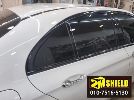 벤츠 이클래스 e-class 윈도우 몰딩 백화현상 복원 랩핑하기 / 부산 사상구