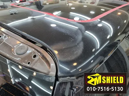 BMW 미니 쿠퍼 루프스킨 재시공 손상필름 제거포함 / 부산 사상구
