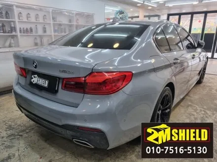 5시리즈 bmw 520d 애쉬그레이 전체 랩핑 잘 어울려요 / 부산 사상구