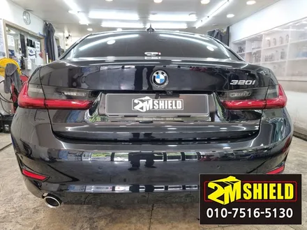 크롬죽이기 랩핑 단골 차종 bmw 3시리즈 그릴은 교체 / 부산 사상구