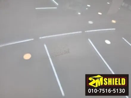 머스탱 전체랩핑 제거 원복 레드에서 화이트로 / 부산 사상구