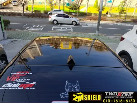 아반떼 삼각떼^^;; 루프스킨 시공 컨버터블 스타일 투톤랩핑 / 부산 사상구