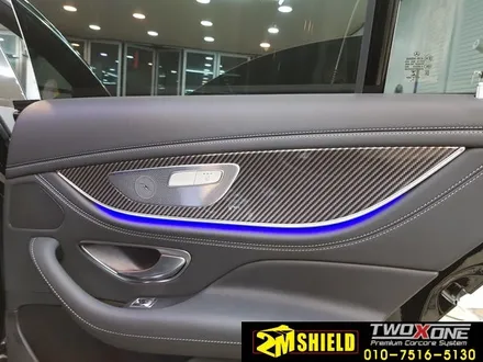 벤츠 AMG GT 실내 카본 랩핑 3M 필름 부산 / 부산 사상구