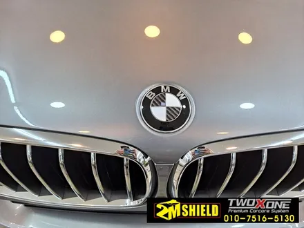 BMW X5 실내 우드를 입체 카본 필름으로 실내 랩핑 / 부산 사상구