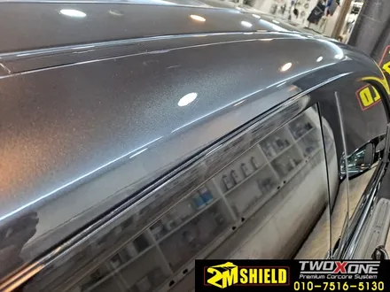 BMW 5GT 윈도우 크롬몰딩 크롬죽이기 랩핑 / 부산 사상구