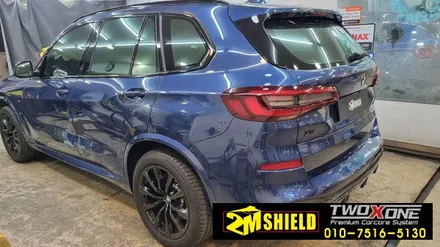 BMW X5 크롬죽이기 랩핑 소소한 교체 / 부산 사상구
