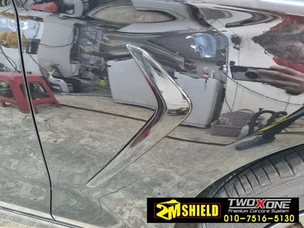 부산 제네시스 g70 크롬죽이기 앰블럼 교체 작업 / 부산 사상구