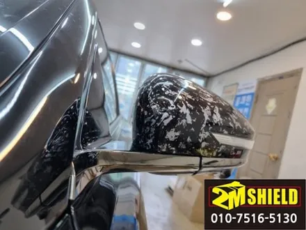 제네시스 g70 포지드 필름 랩핑 후드 사이드미러 스포일러 / 부산 사상구