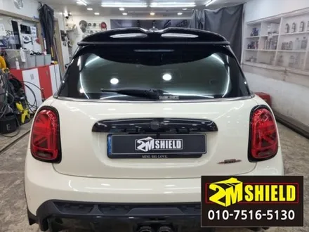 BMW 미니 쿠퍼 JCW 루프스킨으로 두껑 색깔바꾸기 랩핑 / 부산 사상구