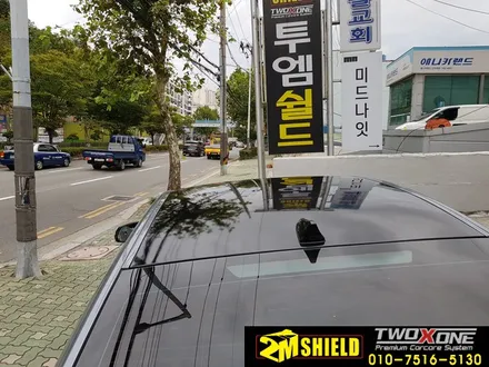 제네시스 루프스킨 사이드미러 손잡이 랩핑 / 부산 사상구