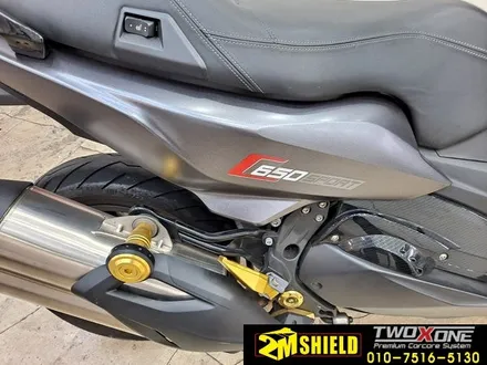 BMW C650 오토바이 전체 랩핑 사틴다크그레이로~ / 부산 사상구